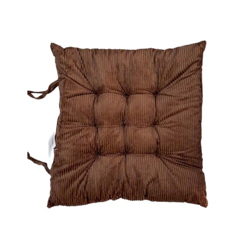 Μαξιλάρι καρέκλας - 35x35cm - 571525 - Brown