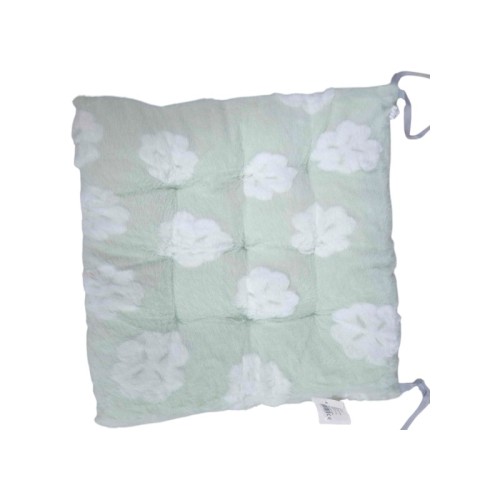 Μαξιλάρι καρέκλας γούνινο - 40x40cm - 571526 - Green