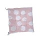 Μαξιλάρι καρέκλας γούνινο - 40x40cm - 571526 - Pink