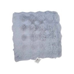 Μαξιλάρι καρέκλας γούνινο - 40x40cm - 571537 - Light Grey