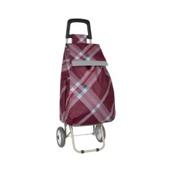 Υφασμάτινο καρότσι λαϊκής - ZZ304-7B - 981287 - Dark Red