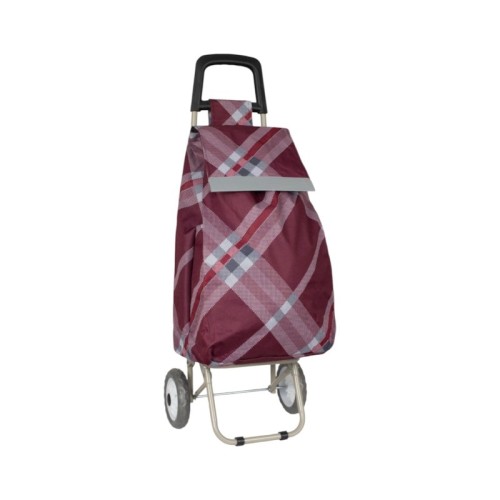 Υφασμάτινο καρότσι λαϊκής - ZZ304-7B - 981287 - Dark Red