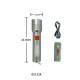 Επαναφορτιζόμενος φακός LED - HP-350T - 051224