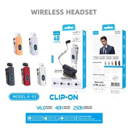 Ασύρματο ακουστικό Bluetooth - K93 - 428127 - Black
