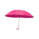 Αυτόματη ομπρέλα μπαστούνι - 70cm - 16K - 131452 - Fuchsia