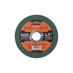 Δίσκος κοπής μετάλλου - 4.5" - 115x1.2x22.23mm - Finder - 190644