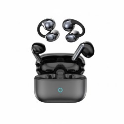 Ασύρματα ακουστικά Bluetooth με θήκη φόρτισης - 2in1 - KMS-E09 - 260090 - Black