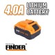Επαναφορτιζόμενη μπαταρία Λιθίου - 21V - 4.0AH - 10C - Finder - 197475