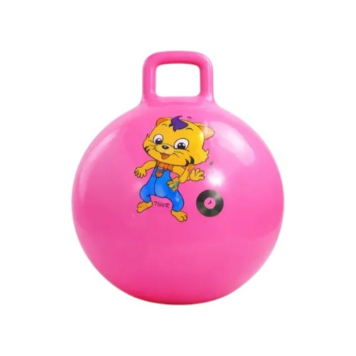 Φουσκωτή μπάλα αναπήδησης Hop-Hop - 65430-01 - 65cm - 430g - 982307 - Pink